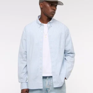 Poplin Button-Up Shirt